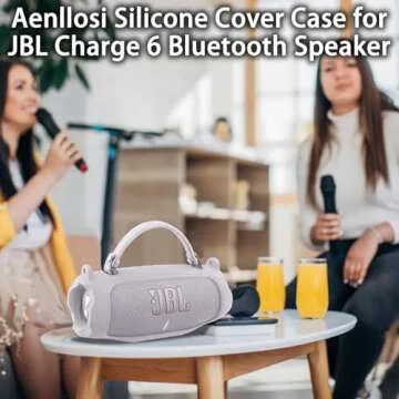 Aenllosi JBL Charge 6 Silicone Case with Strap