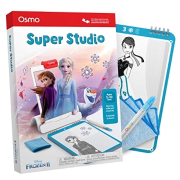 Osmo Super Studio Disney Frozen 2 - Ages 5-11 - Learn to Draw - iPad or Fire Tablet Educational Lear...