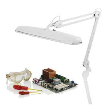 Daylight U32500 Triple Bright Lamp, White