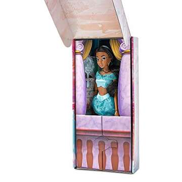 Disney Store Official Disney Princess Classic Doll (Jasmine from Aladdin), 11 Inches, Includes Brush...