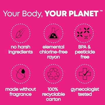 U by Kotex Tampons, Click Compact, Regular Absorbency, Unscented, 45 Count