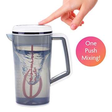 Baby Brezza Electric One Step Formula Mixer Pitcher - Motorized Mixing System for Infant Formula Pow...