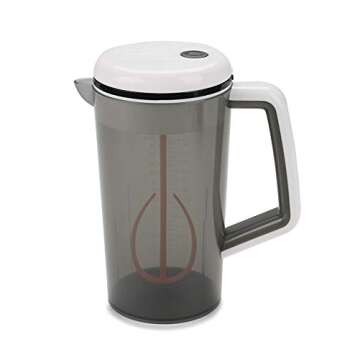 Baby Brezza Electric One Step Formula Mixer Pitcher - Motorized Mixing System for Infant Formula Powder - Large Capacity, Mix 28oz of Formula at Once - Portable for Travel