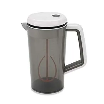 Baby Brezza Electric One Step Formula Mixer Pitcher - Motorized Mixing System for Infant Formula Powder - Large Capacity, Mix 28oz of Formula at Once - Portable for Travel