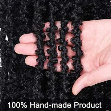 ZRQ Butterfly Locs – Lightweight & Odor-Free Hair Extensions