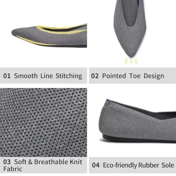 Frank Mully Women’s Pointed Toe Flats for Ultimate Comfort