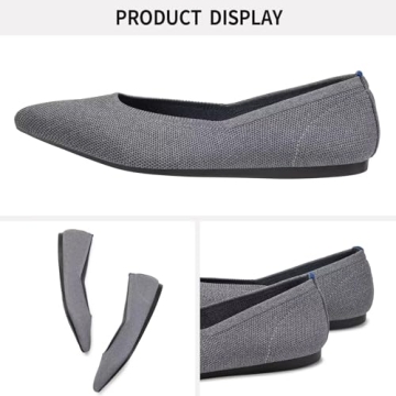 Frank Mully Women’s Pointed Toe Flats for Ultimate Comfort