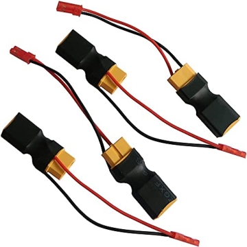 XT60 Male to Female Connectors with JST Female Connector for RC Multicopters
