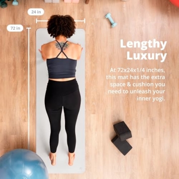 Eco-Friendly Professional Yoga Mat with Carrying Strap