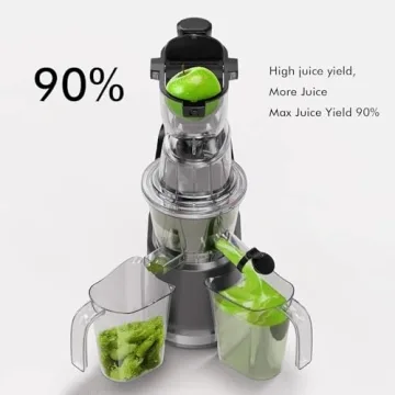 SIFENE Cold Press Juicer - Whole Fruit Juicing Made Easy