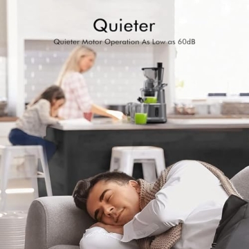 SIFENE Cold Press Juicer - Whole Fruit Juicing Made Easy