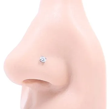 Stylish FANSING L Shaped Nose Rings for Men and Women