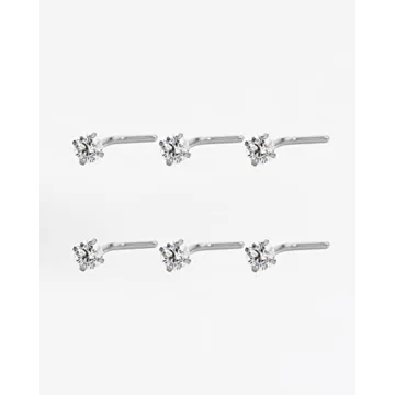 Stylish FANSING L Shaped Nose Rings for Men and Women