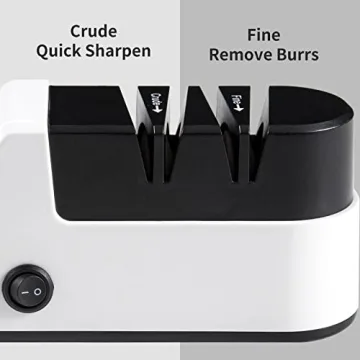 Electric Knife Sharpener - Effortless Blade Restoration & Polishing