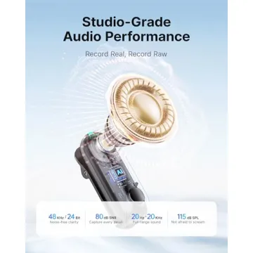 BOYA Magic Wireless Mini Microphone with AI Noise Reduction