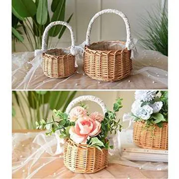 ASSR Woven Storage Baskets for Home and Decor