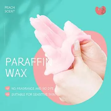 Paraffin Wax Machine for Hands and Feet SGGI Digital Wax Warmer 3000ML Lager Capacity with 6 Packs of Paraffin Wax Refills (2.6lb), Help to Moisturize, Smooth and Soften Skin, Great Gift for Women