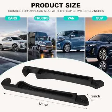 Universal Car Seat Gap Filler - Prevents Items from Falling