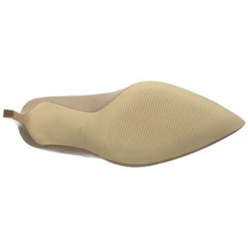 Nine West Women's Tatiana Pump, Natural Leather, 9