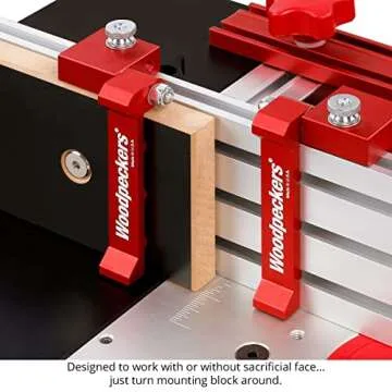 Woodpeckers Super Track Flip Stop for Precision Woodworking