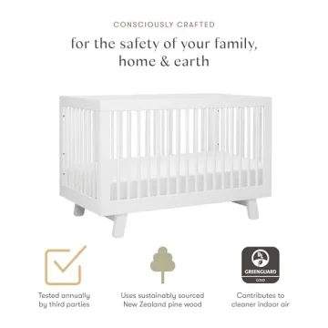Babyletto Hudson Convertible Crib for Modern Nurseries