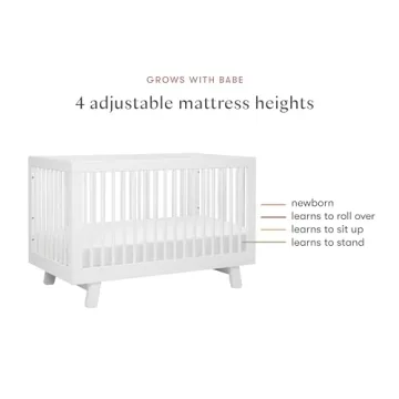 Babyletto Hudson Convertible Crib for Modern Nurseries