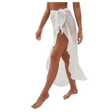 Stylish OYOANGLE Women's Mesh Swimsuit Cover Up