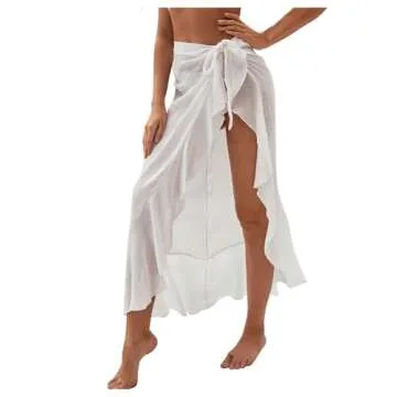 Stylish OYOANGLE Women's Mesh Swimsuit Cover Up