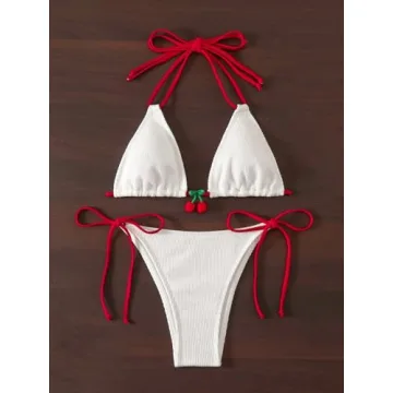 Stylish COZYEASE Women's 2 Piece Swimsuit Set for Summer Fun