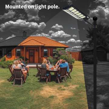 YQL Solar Street Light Outdoor Large - 6000w Bright Power