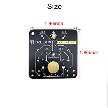 Treedix 2 Sets of Solder Practice Projects DIY Electronics Kits Circuit Boards Trainning Board With ...