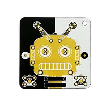 Treedix 2 Sets of Solder Practice Projects DIY Electronics Kits Circuit Boards Trainning Board With Battery For Beginners, Students and DIYers