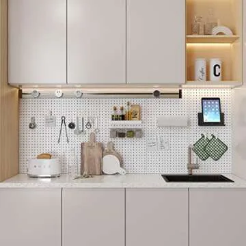 Sturdy TIDIHAUSET Pegboard Organizer for Tools and Crafts