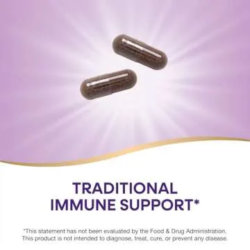 Nature's Way Black Elderberry Capsules for Immune Support