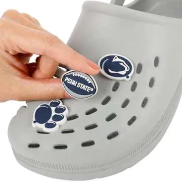 FOCO NCAA Penn State Team Clog Charms - 10 Pack