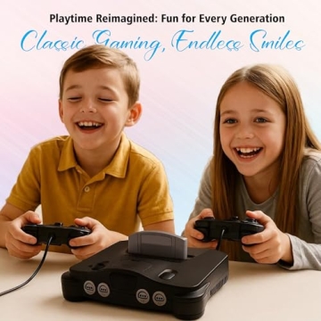 Nintendo 64 Console Premium Bundle with HDMI and Controllers
