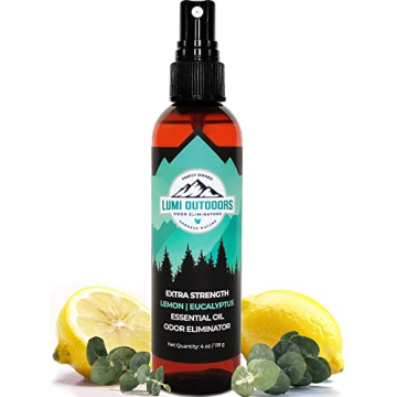 Lumi Outdoors Natural Shoe Deodorizer & Foot Odor Elimination Spray - Shoe Spray for Smelly Shoes - ...