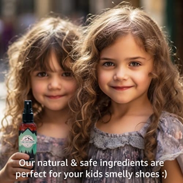 Lumi Outdoors Natural Shoe Deodorizer & Foot Odor Elimination Spray - Shoe Spray for Smelly Shoes - Extra Strength - Eucalyptus Lemongrass