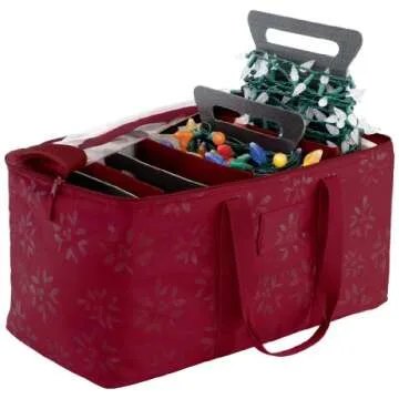 Classic Accessories Seasons 24 Inch Holiday Lights Storage Duffel