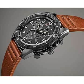 Citizen Men's Eco-Drive Chronograph Watch - Stylish & Functional