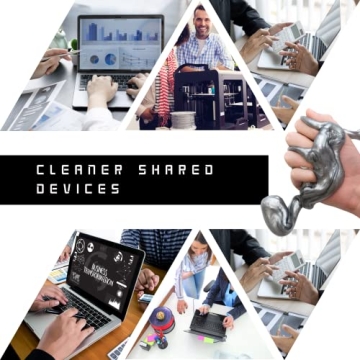 ToysButty Car Cleaning Gel Kit - Non Sticky & Reusable