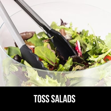 Gorilla Grip BBQ Tongs Set - Heat Resistant & Durable