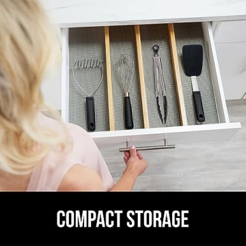 Gorilla Grip BBQ Tongs Set - Heat Resistant & Durable