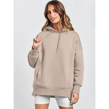 ANRABESS Oversized Women's Hoodie - Fall Trendy Pullover