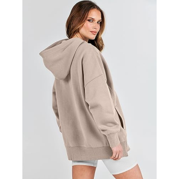 ANRABESS Oversized Women's Hoodie - Fall Trendy Pullover