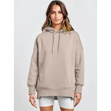 ANRABESS Oversized Women's Hoodie - Fall Trendy Pullover