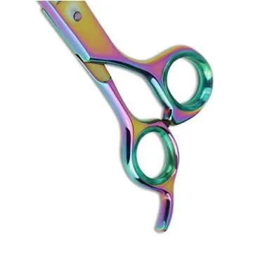 Sharf Gold Touch Pet Shears - 6.5" Rainbow Thinning Shears