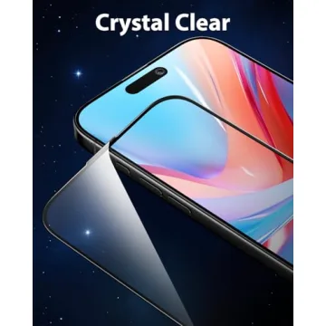 Mkeke iPhone 16 Screen Protector 3 Pack - Military Grade