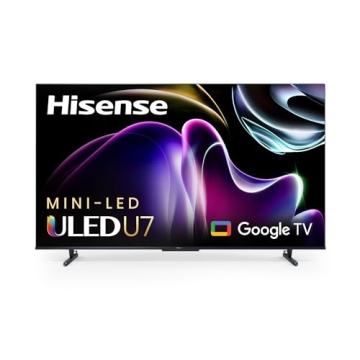 Unleash Cinematic Brilliance with Hisense 65-Inch U7K Mini-LED 4K Smart TV
