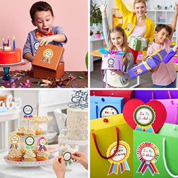 Happy Birthday Stickers for Kids 300pcs Decor for Classrooms